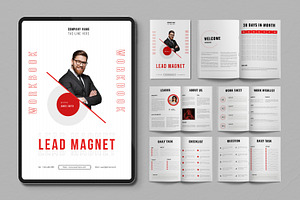 Lead Magnet Workbook Template, a Stationery Template by ContestDesign