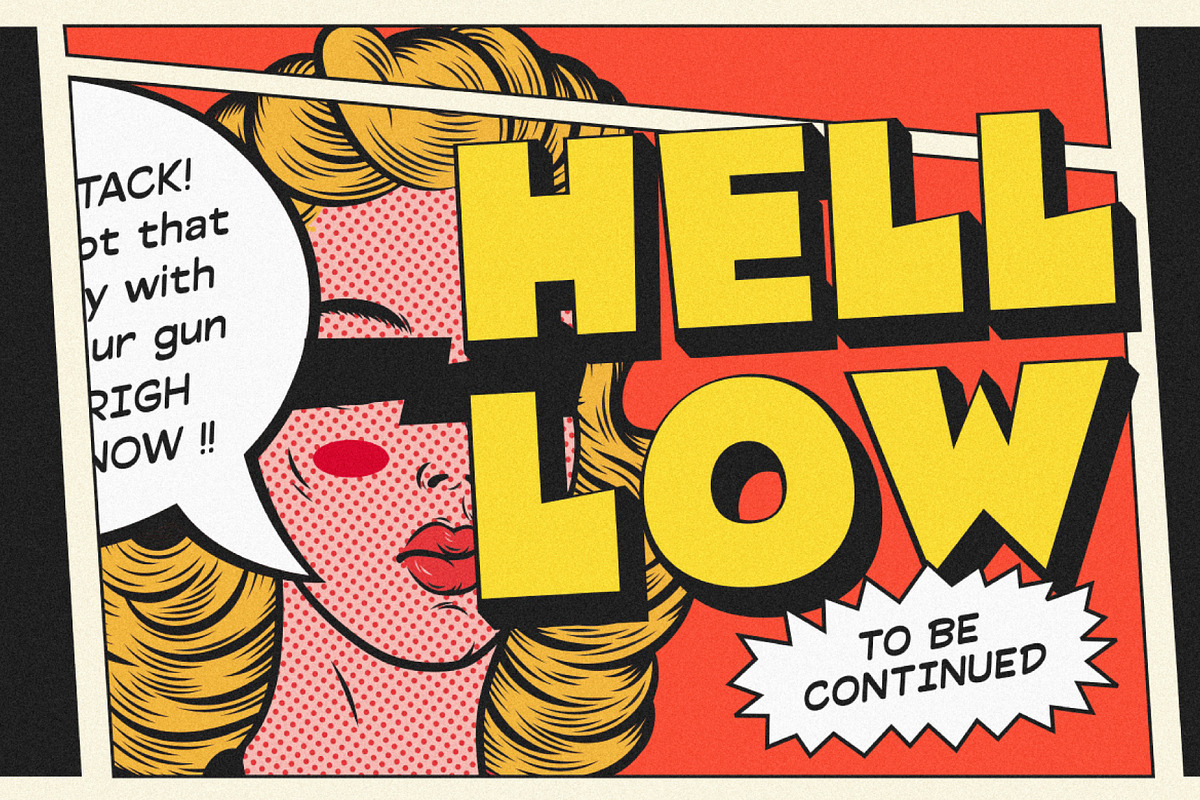 Detroit Comic – Comic Font Pair, a Sans Serif Font by Prioritype Co (Photo 3 of 12)