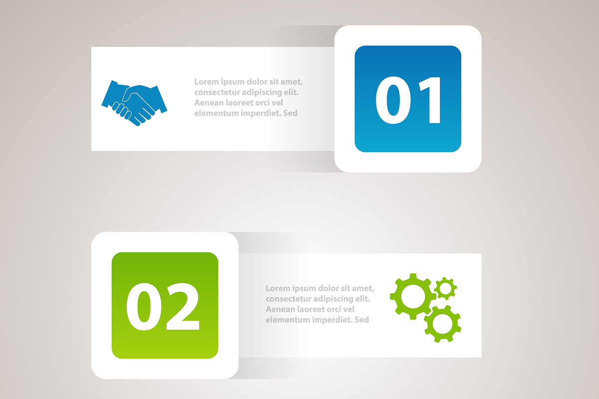 5 Infographic elements, a Templates & Theme by Nerokanji_Designs (Photo 3 of 5)