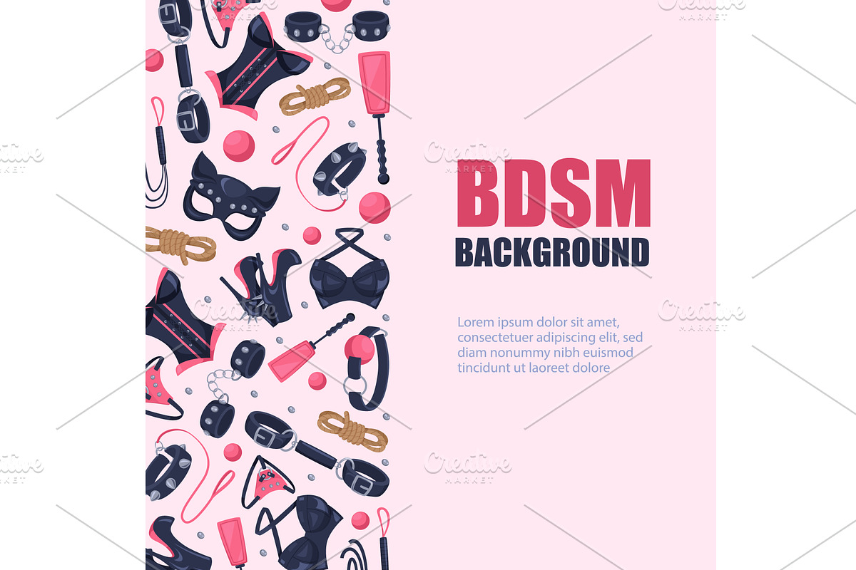 Adult fetish. sex items for lovers, an Illustration by Onyx