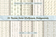 Vintage Bloom Backgrounds, a Background Graphic by barsrsind (Thumbnail 1 of 3)