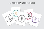 100 vector wreaths and brushes, a Graphic by ComelyPics Shop (Thumbnail 3 of 11)