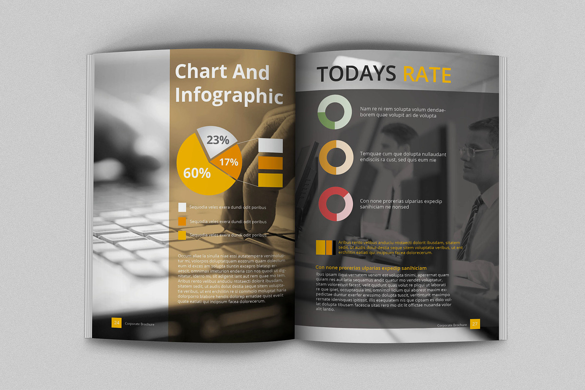 A4/Letter Business Brochure, a Brochure Template by feydesign (Photo 16 of 18)
