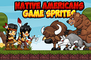 Native Americans - Game Sprites, an Animal Illustration by pzUH (Thumbnail 1 of 5)
