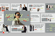 Advertising Agency Presentation, a Presentation Template by Loin Studio (Thumbnail 1 of 4)