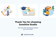 Education Illustration Pack, an UI Kit Template by Suntype | Sunshine Std (Thumbnail 9 of 9)