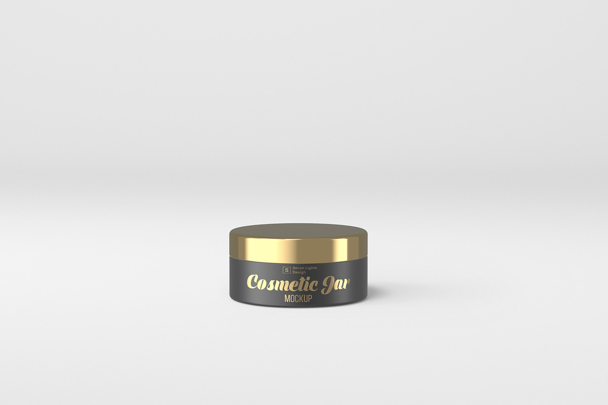 Cosmetic Jar Mockup #2, a Mask Mockup by Seven Lights (Photo 4 of 8)