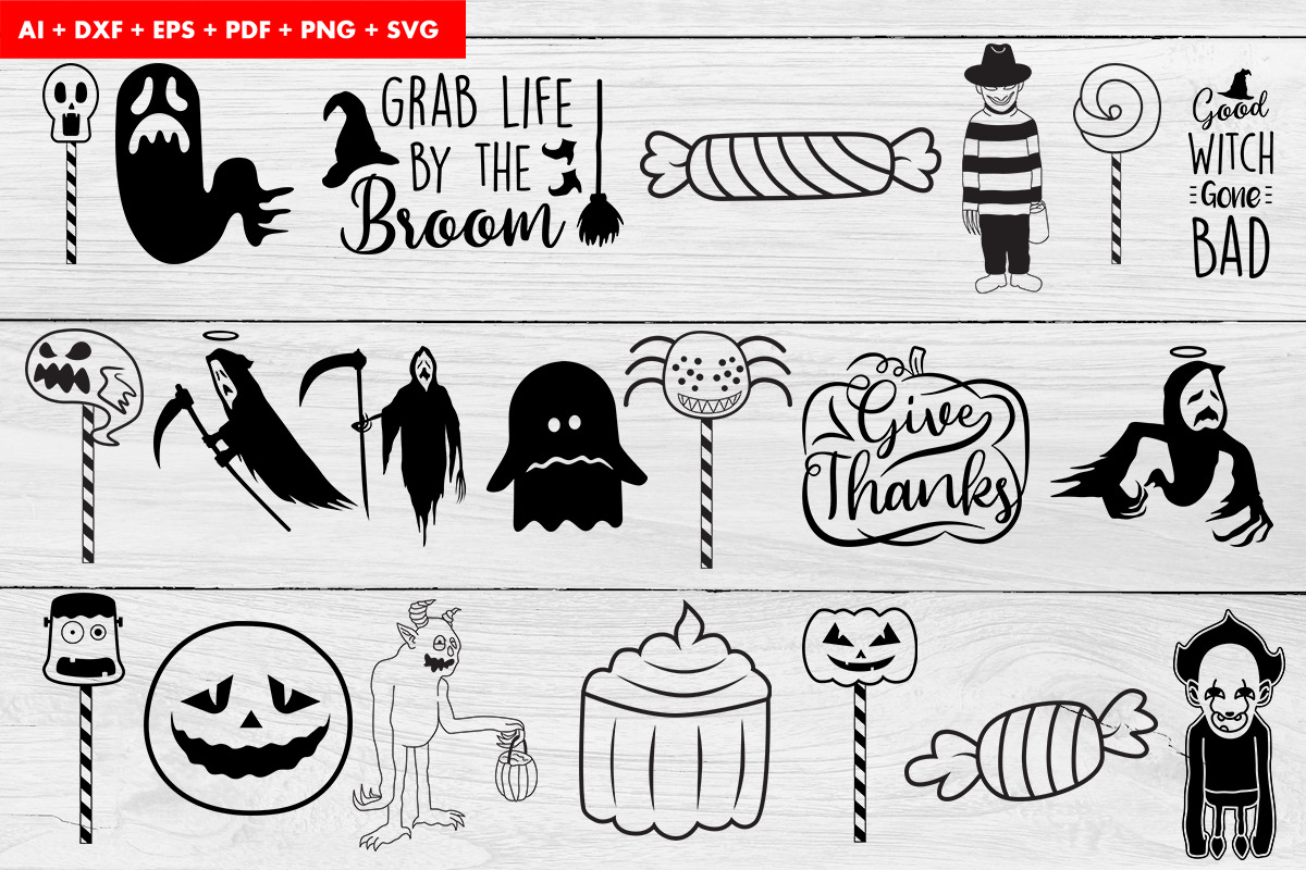 186 Halloween Quotes and graphics, an Illustration by beetlepixels (Photo 5 of 11)