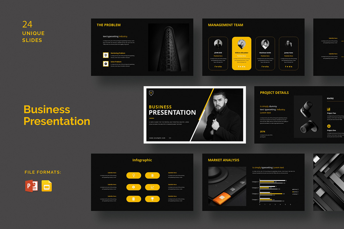 Business Presentation Template, a Presentation Template by Art Design Shop (Photo 1 of 7)