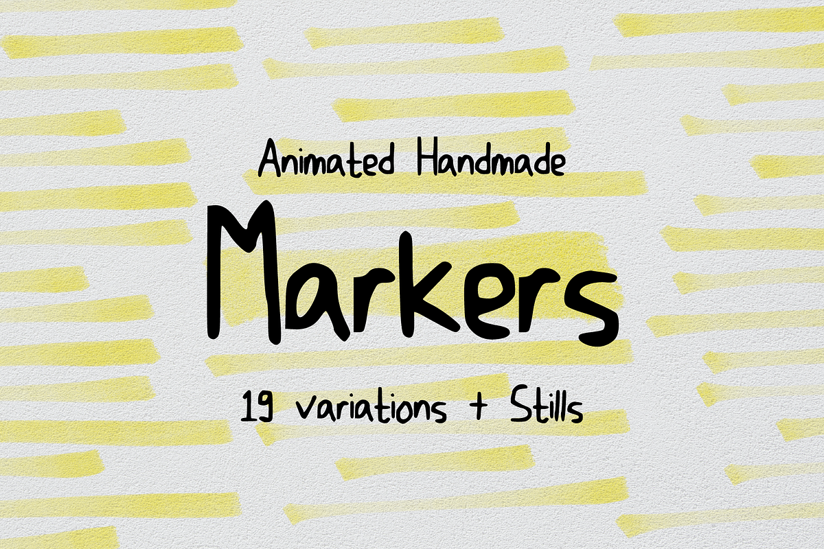 Highlighter Markers for videos, a Texture Graphic by RafaMoraes (Photo 1 of 3)