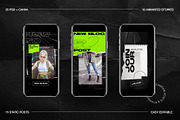 Neon Instagram PSD + Canva, a Social Media Template by Marie T (Thumbnail 5 of 15)