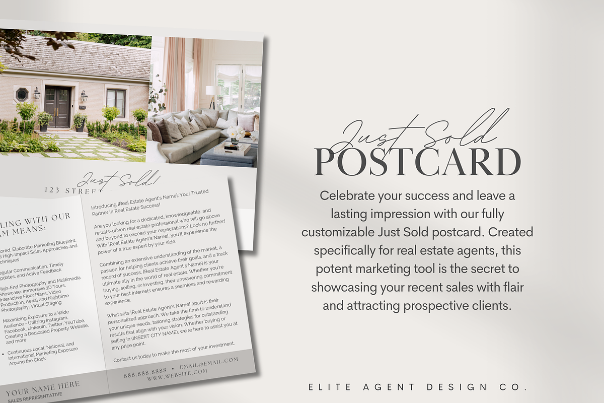 Real Estate Postcards, a Templates & Theme by eliteagentdesignco (Photo 2 of 5)