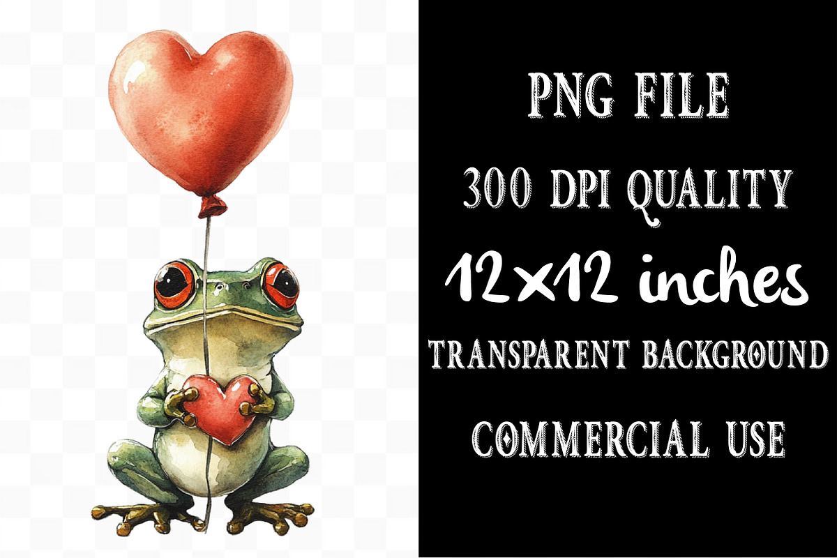 Cute Frog Clipart, an Illustration by Designking (Photo 4 of 5)