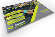Female Fitness Flyer Template, a Flyer Template by BrandPacks (Thumbnail 4 of 4)