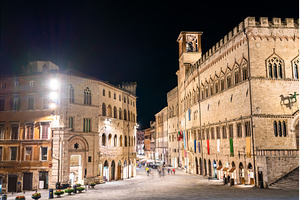 Priori Palace in Perugia, Italy, an Architecture Photo by Leonid Andronov