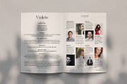 Violete Magazine, a Magazine Template by Bokuto (Thumbnail 2 of 8)