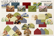 Wild Berry Envelope Creator Kit, an Object Graphic by DreamoraArt (Thumbnail 2 of 11)