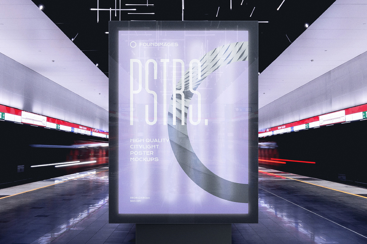 Poster outdoor indoor mockup bundle, an Advertising Mockup by FoundImages (Photo 39 of 64)