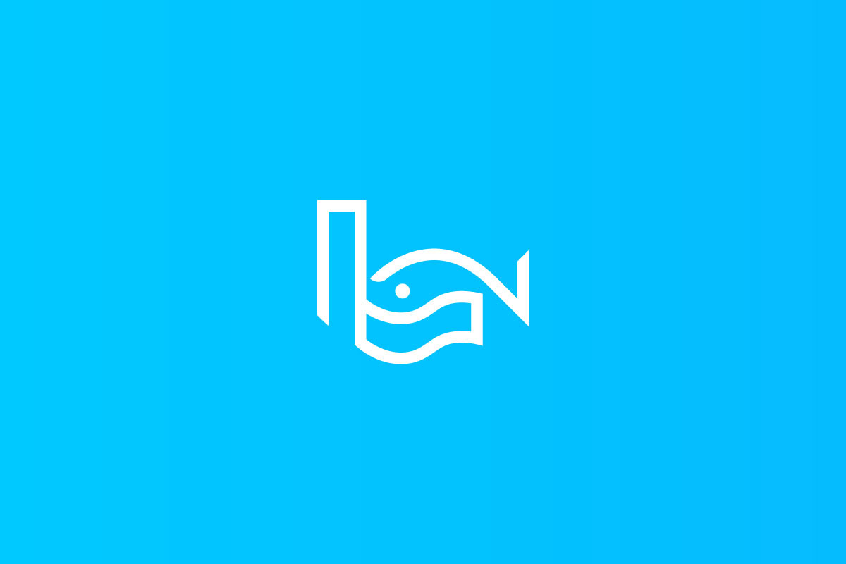 Minimalist Fish & Wave L Letter Logo, a Branding & Logo Template by arhabib (Photo 10 of 14)