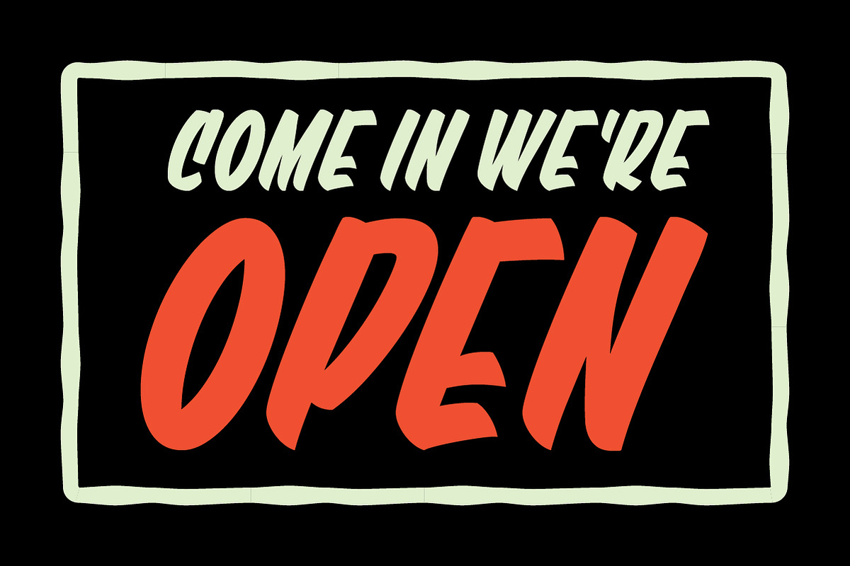 Corner Store Casual Brush Script, a Script Font by Price Foundry (Photo 12 of 24)