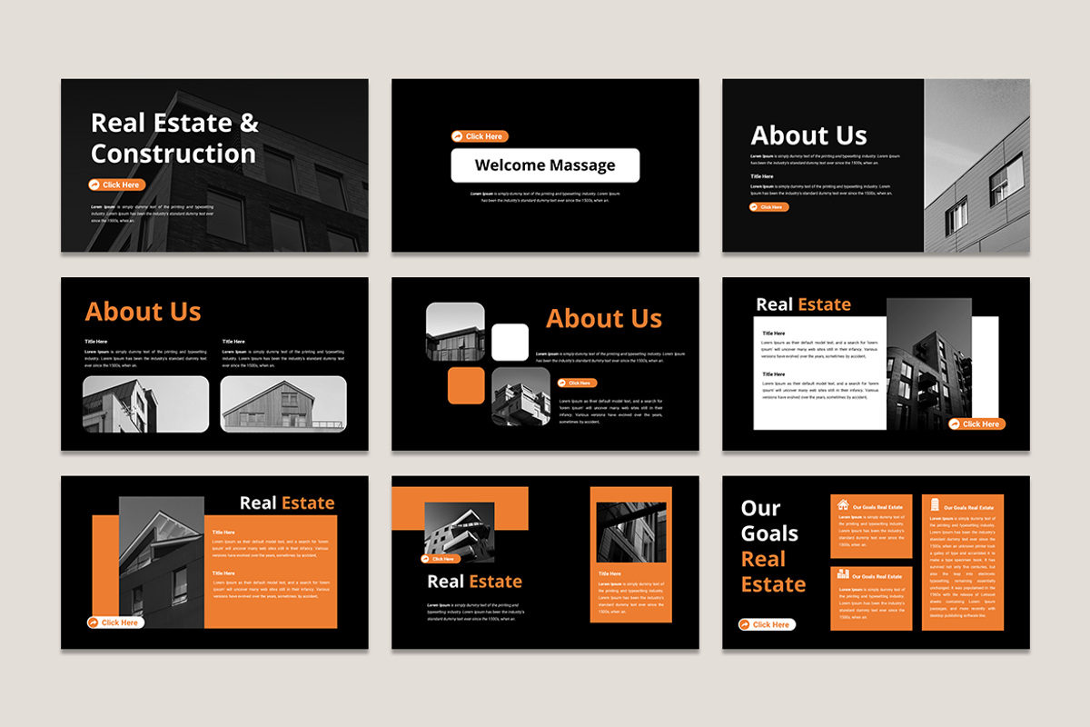 Real Estate & Construction - Keynote, a Presentation Template by Iqsiart Studio (Photo 2 of 3)