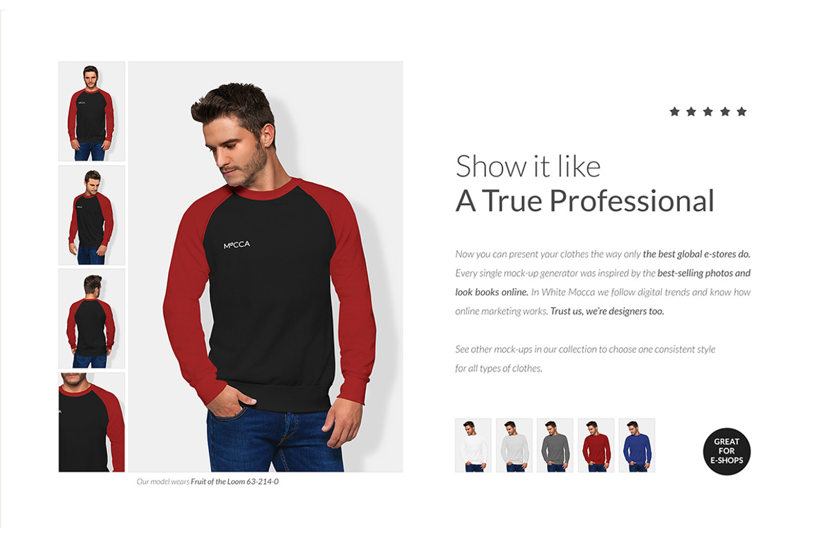 Men Raglan Mock-ups Set FREE DEMO, a Books & Magazine Mockup by Apparel_Mockups (Photo 8 of 24)