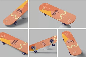 Skateboard Mockups, an Advertising Mockup by megostudi0
