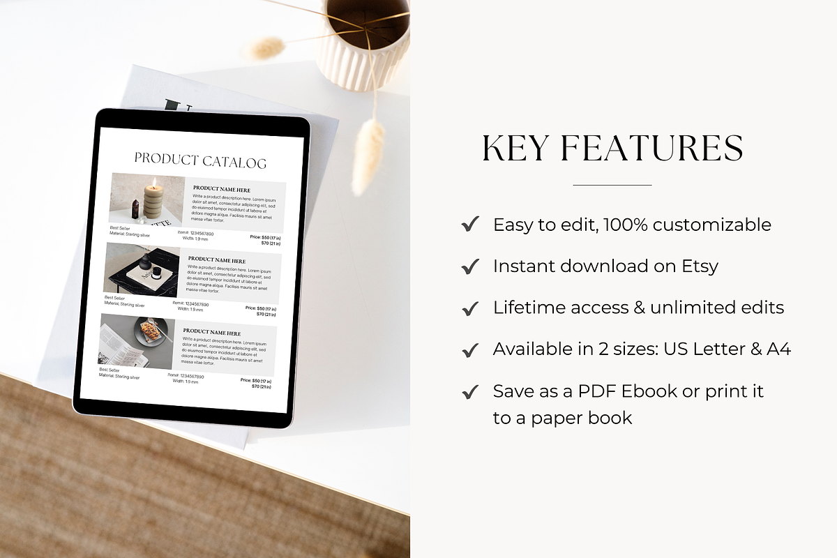 Wholesale Line Sheet Template, a Magazine Template by ShopRShop (Photo 7 of 10)