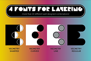Vecmetry, a Sans Serif Font by vve.design (Thumbnail 4 of 7)