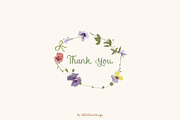 Spring Watercolor Illustrations, a Decorative Illustration by whiteheartdesign (Thumbnail 30 of 30)