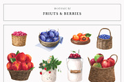 Fruits & Berries Botanical, a Food Illustration by LiChu Art (Thumbnail 5 of 14)