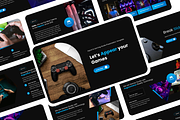 Gaming - Esports Powerpoint, a Presentation Template by Hammad Arif (Thumbnail 1 of 3)