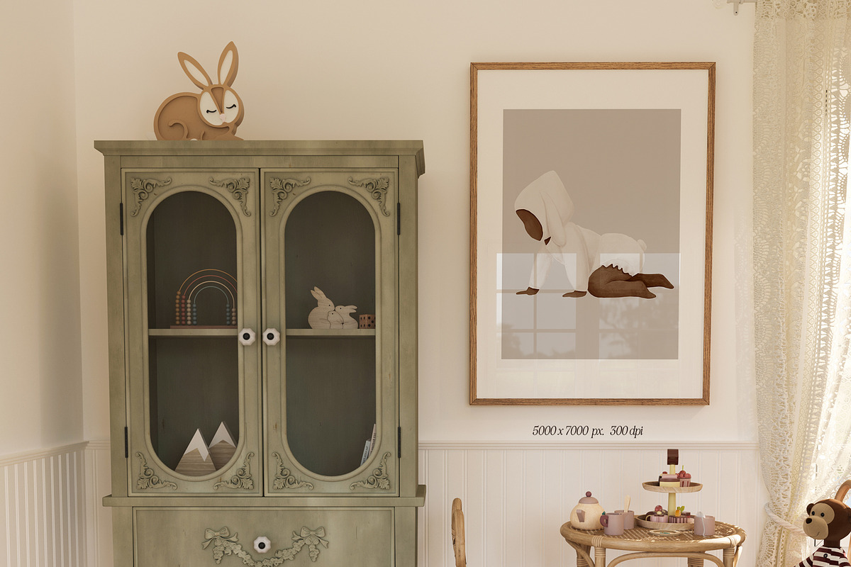 Minimalist posters for little ones, a Background Graphic by Purple (Photo 2 of 10)