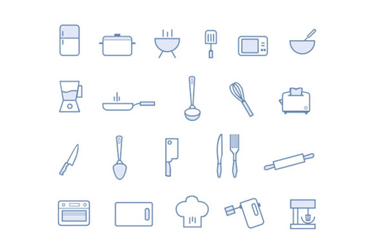 21 Kitchen Icons