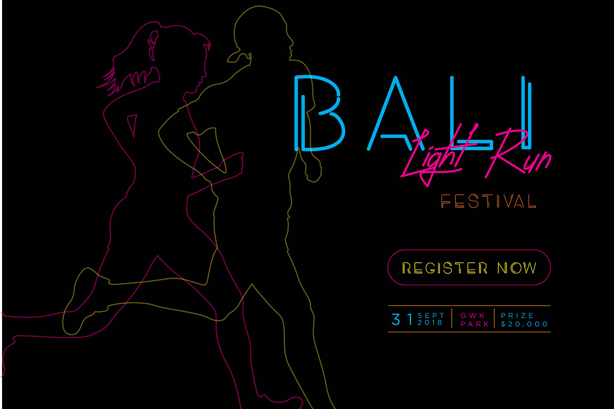 Neon Absolute - Font Duo preview 2