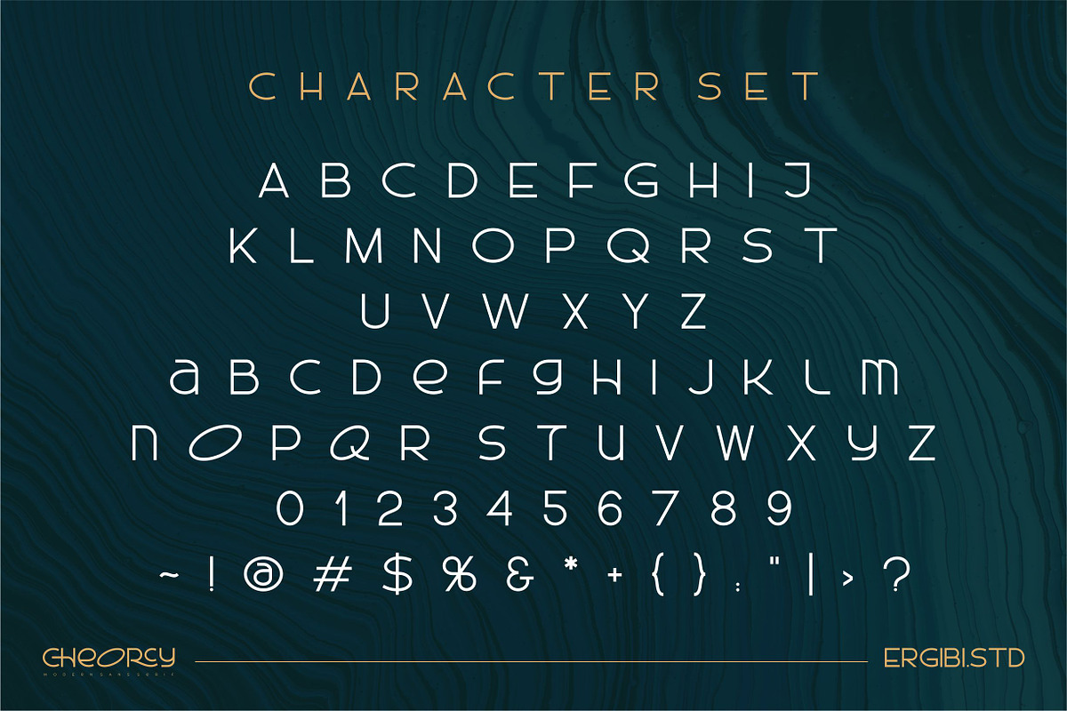 Cheorcy |Modern Sans|, a Sans Serif Font by ErgibiStudio (Photo 10 of 11)