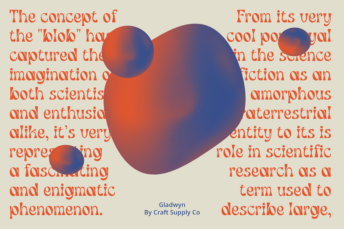 Gladwyn, a Sans Serif Font by Craft Supply Co. (Photo 5 of 8)