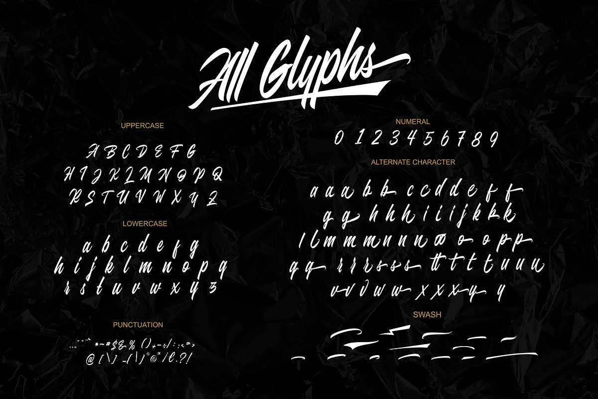 Juvenile Typeface preview 6