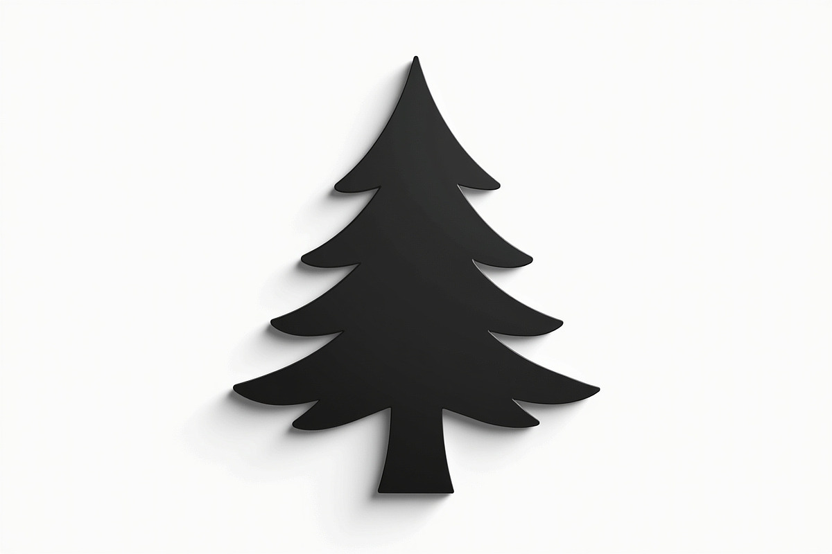 Tree Christmas Fir Tree Black, an Illustration by Amazin_art (Photo 22 of 27)