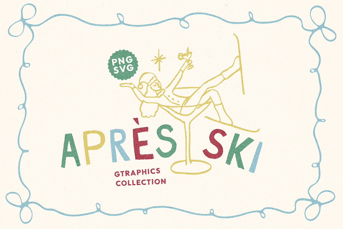 Hand-drawn Après-Ski Clipart Bundle, a Seasonal Illustration by Ayya Studio (Photo 11 of 11)