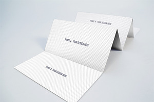 6 Panel Accordion Brochure mock
