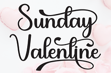 Sunday Valentine | Script Font