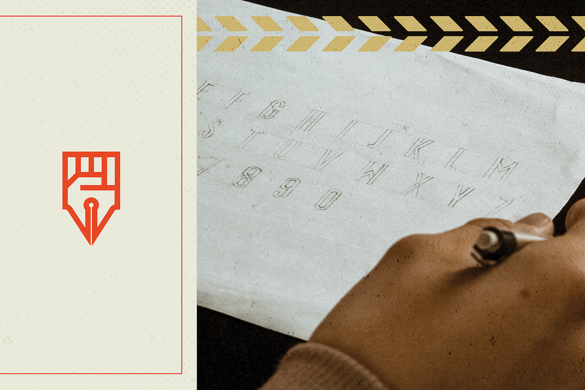 Home Brewed Bold - Industrial Font preview 5