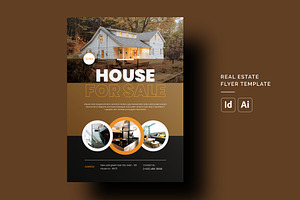 Real Estate Flyer | InDesign & EPS, a Flyer Template by HiveArts