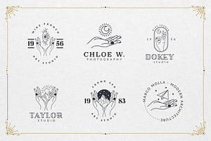 50 Mystic Logo Templates