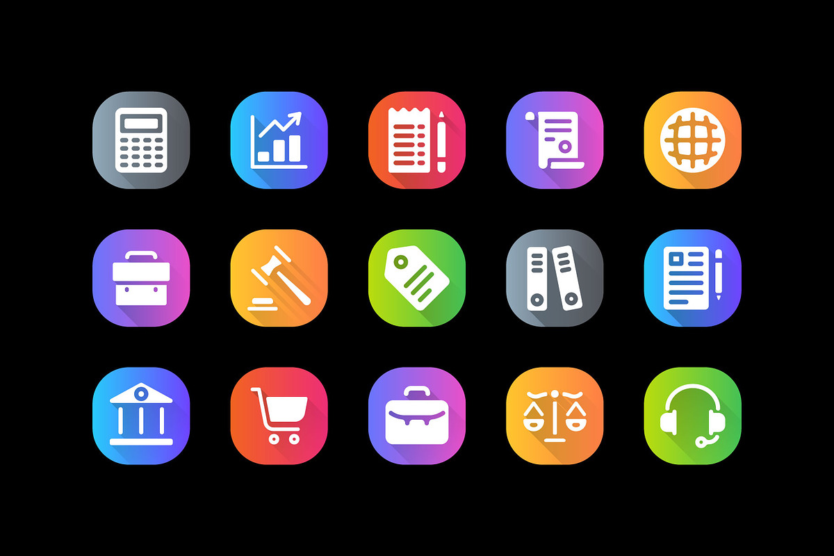 Business & Finance, an Outline Icon by vectorstank (Photo 3 of 8)