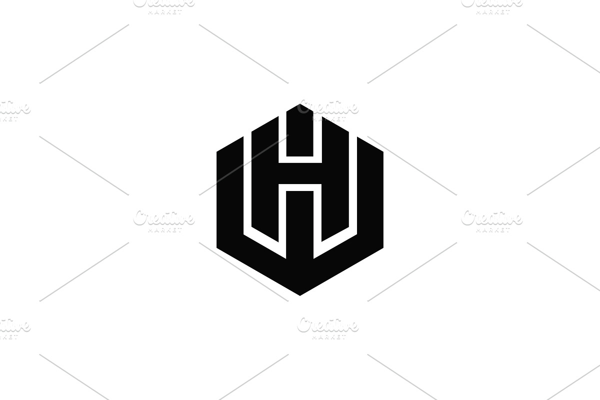 WH HW Logo, a Branding & Logo Template by Graphic_Maker_Bogura (Photo 2 of 2)