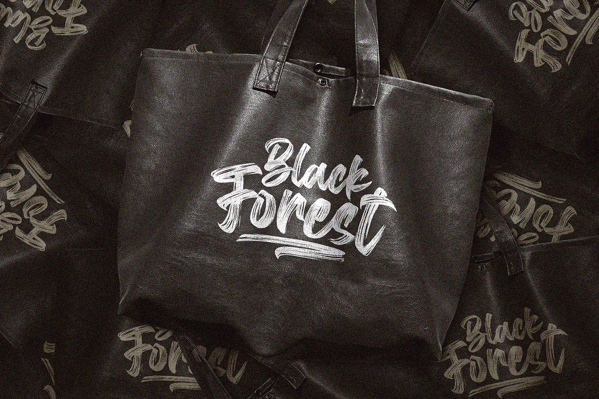 Dark Crow / Brush Font, a Blackletter Font by Subectype Studio (Photo 3 of 10)