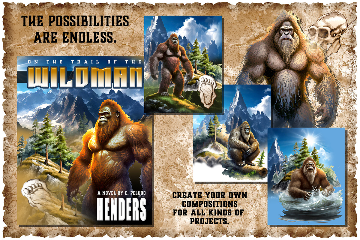 Squatch Pack - Volume 1, a Graphic by artbeerlife (Photo 2 of 3)
