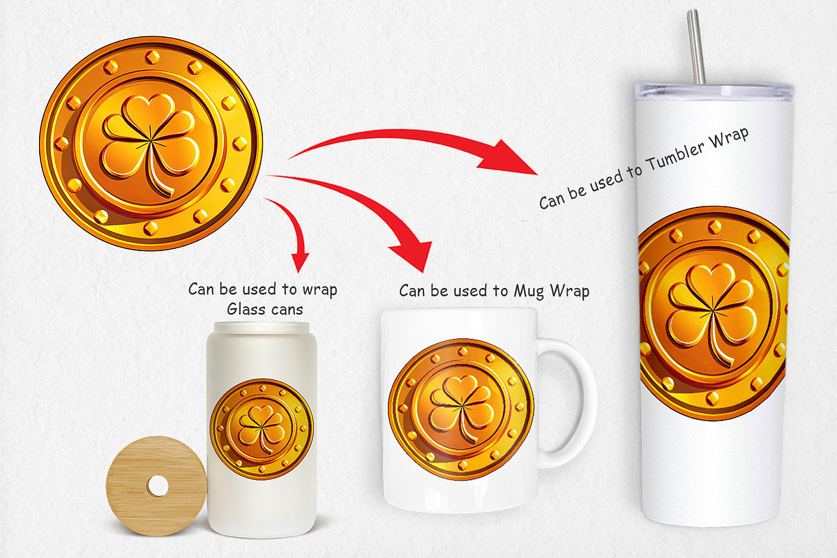 Gold Coin Clipart, a Graphic by Artnoy (Photo 4 of 5)